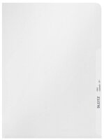 LEITZ Sichthüllen 4005 Standard DIN A5 transparent genarbt 0,13 mm, 100 St.
