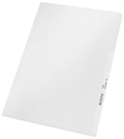 LEITZ Sichthüllen 4005 Standard DIN A5 transparent genarbt 0,13 mm, 100 St.
