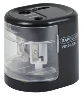 RAPESCO® elektrischer Anspitzer PS12 schwarz