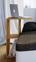 VCM my home Nachto-Stand Beistelltisch rechteckig Spanplatte buche 45,0 x 40,0 x 60,0 cm, 1 St.