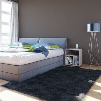 VCM my home Zeito Nachttisch rechteckig Spanplatte eiche 50,0 x 30,0 x 55,0 cm, 1 St.
