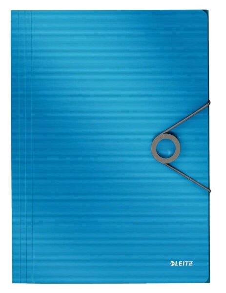 LEITZ Eckspanner Solid 4563 DIN A4 hellblau, 1 St.