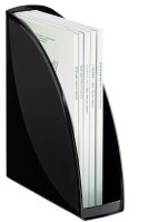ELBA Stehsammler wave 400091711 schwarz Kunststoff, DIN...