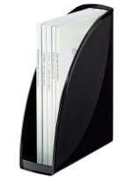 ELBA Stehsammler wave 400091711 schwarz Kunststoff, DIN A4, 4 St.