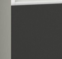 VCM my bath Badschrank Flandu 913683 weiß, schwarz 31,0 x 30,0 x 93,0 cm