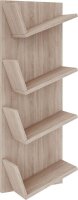VCM my home Weinregal Vinosi sonoma-eiche 33,0 x 25,6 x 106,5 cm, 1 St.