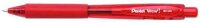 Pentel Kugelschreiber BK440 rot/transparent,...