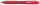 Pentel Kugelschreiber BK440 rot/transparent, Schreibfarbe: rot, 1 St.