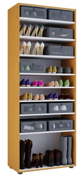 VCM my home Schuhregal Vandol I buche 71,0 x 37,0 x 180,0 cm, 1 St.