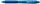 Pentel Kugelschreiber BK440 blau/transparent, Schreibfarbe: blau, 1 St.