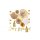 amscan® Partydeko-Set gold Hochzeit, 1 St.
