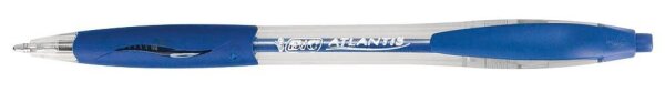 BIC Kugelschreiber ATLANTIS Classic blau/transparent, Schreibfarbe: blau, 1 St.