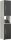 VCM my bath Badschrank Flandu 913687 schwarz 31,0 x 30,0 x 160,0 cm