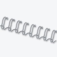 Fellowes Drahtbinderücken silber für 35 Blatt,...