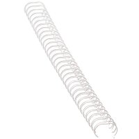 Fellowes Drahtbinderücken weiß für 80...