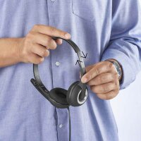 hama HS-P150 V2 Headset schwarz,silber  ( 139932 )