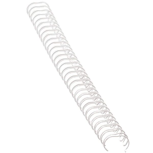 Fellowes Drahtbinderücken weiß für 120 Blatt, 100 St.