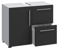 VCM my bath Waschbeckenunterschrank Flandu 913679 schwarz...
