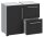 VCM my bath Waschbeckenunterschrank Flandu 913679 schwarz 61,0 x 32,0 x 51,0 cm
