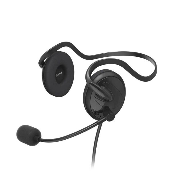 hama NHS-P100 V2 Headset schwarz  ( 139930 )