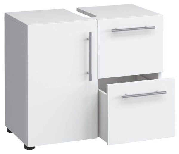 VCM my bath Waschbeckenunterschrank Flandu 913678 weiß 61,0 x 32,0 x 51,0 cm