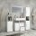 VCM my bath Waschbeckenunterschrank Flandu 913678 weiß 61,0 x 32,0 x 51,0 cm