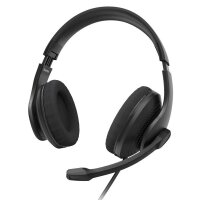 hama HS-USB300 V2 USB-Headset schwarz