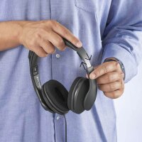 hama HS-USB300 V2 USB-Headset schwarz
