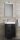 VCM my bath Badmöbel-Set 3-teilig Slito 914134 schwarz 41,0 x 22,0 x 130,0 cm