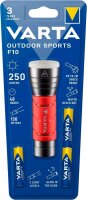 VARTA OUTDOOR SPORTS F10 LED Taschenlampe rot 12,2 cm, 235 Lumen, 5 W, 1 St.
