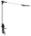 MAUL MAULoptimus colour vario LED Schreibtischlampe silber 10 W mit Tischklemme