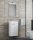 VCM my bath Badmöbel-Set 3-teilig Slito 914133 weiß 41,0 x 22,0 x 130,0 cm