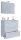 VCM my bath Badmöbel-Set 3-teilig Schubo 914354 weiß 60,0 x 46,0 x 86,0 cm