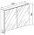 VCM my bath Badmöbel-Set 3-teilig Schubo 914357 weiß 80,0 x 46,0 x 86,0 cm