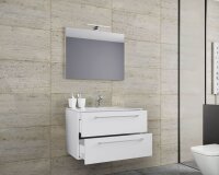 VCM my bath Badmöbel-Set 3-teilig Badinos 914327 weiß 80,0 x 46,0 x 50,0 cm