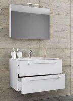 VCM my bath Badmöbel-Set 3-teilig Badinos 914333 weiß 80,0 x 46,0 x 50,0 cm