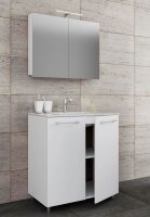 VCM my bath Badmöbel-Set 3-teilig Gilos 914345 weiß 80,0 x 46,0 x 86,0 cm