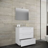 VCM my bath Badmöbel-Set 3-teilig Schubo 914348 weiß 60,0 x 46,0 x 86,0 cm