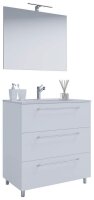 VCM my bath Badmöbel-Set 3-teilig Schubo 914348 weiß 60,0 x 46,0 x 86,0 cm