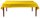 PROnappe Tischdecke gelb 1,2 x 20,0 m, 4 Rollen