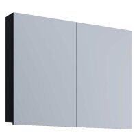 VCM my bath Spiegelschrank VCB 1 914458 schwarz 60,0 x 12,0 x 59,2 cm