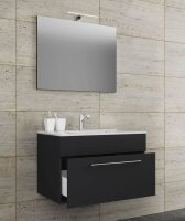 VCM my bath Badmöbel-Set 3-teilig Badinos 914809 schwarz 60,0 x 46,0 x 50,0 cm