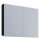 VCM my bath Spiegelschrank VCB 1 914461 schwarz 80,0 x 12,0 x 59,2 cm