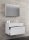 VCM my bath Badmöbel-Set 3-teilig Badinos 914814 weiß 60,0 x 46,0 x 50,0 cm