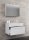 VCM my bath Badmöbel-Set 3-teilig Badinos 914817 weiß 80,0 x 46,0 x 50,0 cm
