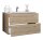 VCM my bath Badmöbel-Set 2-teilig Badinos 914849 sonoma-eiche 80,0 x 46,0 x 50,0 cm
