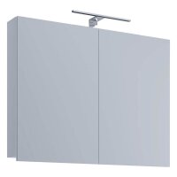 VCM my bath Spiegel mit Beleuchtung VCB 1 914877 weiß 60,0 x 12,0 x 59,2 cm