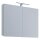VCM my bath Spiegel mit Beleuchtung VCB 1 914877 weiß 60,0 x 12,0 x 59,2 cm