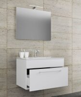 VCM my bath Badmöbel-Set 3-teilig Badinos 914811 weiß 80,0 x 46,0 x 50,0 cm