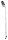 Hailo Klapptritt StandardLine K75 weiß 3 Stufen, H: 140,0 cm